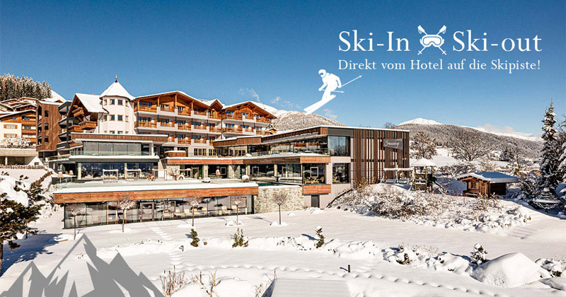 Ski-in Ski-out - Direkt vom Hotel auf die Skipiste.